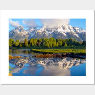 Majestic Grand Teton Posters and Art